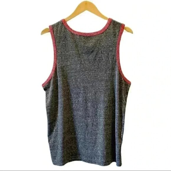 NBA Toronto Raptors Men’s Tank Top Basketball Grey Red White Size Large - Picture 2 of 14